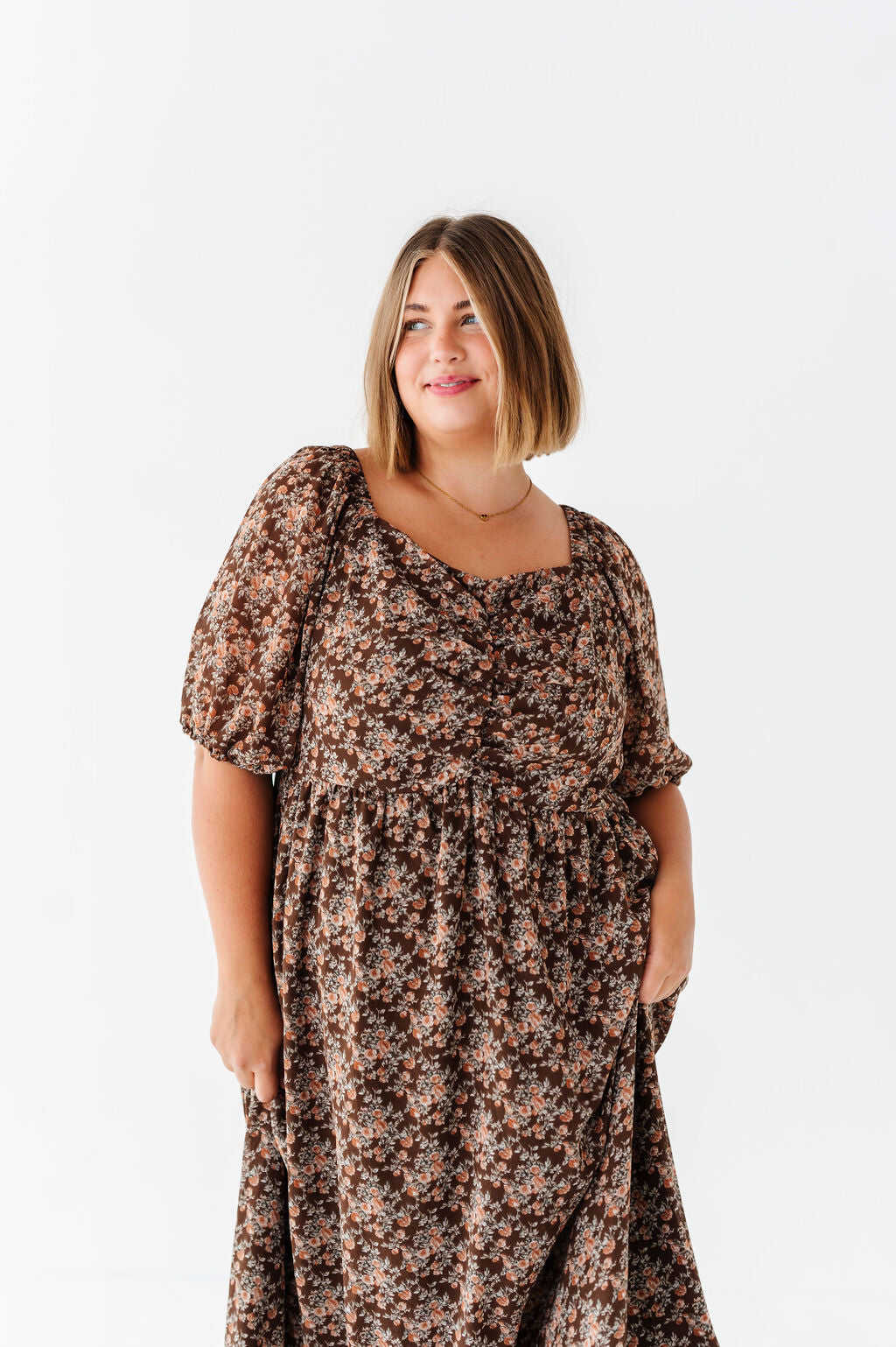 Larissa Floral Dress - Size Small, 2X, & 3X Left