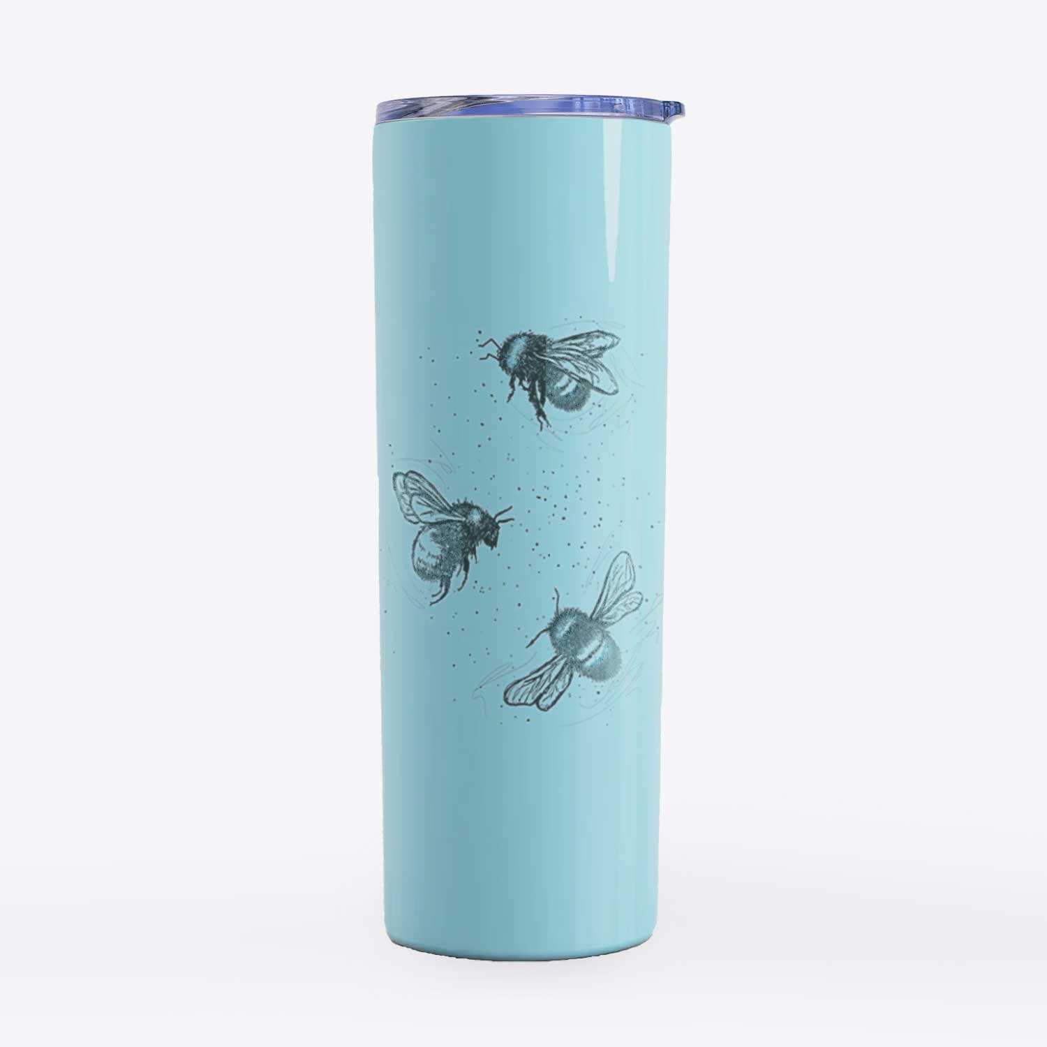 American Bumblebee Trio - Bombus Pensylvanicus - 20oz Skinny Tumbler