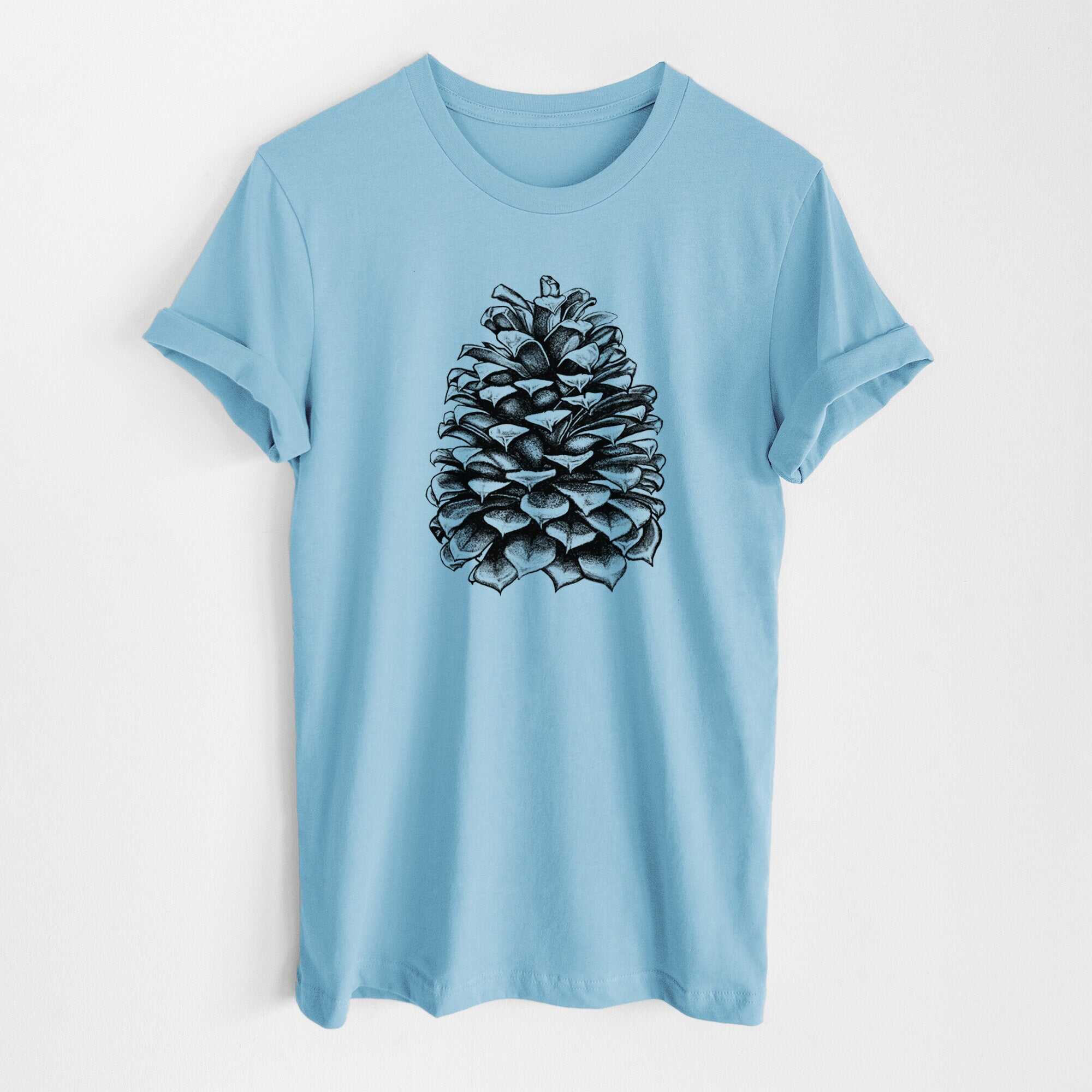 Pinus Jeffreyi - Jeffrey Pine Cone - Lightweight 100% Cotton Unisex Crewneck
