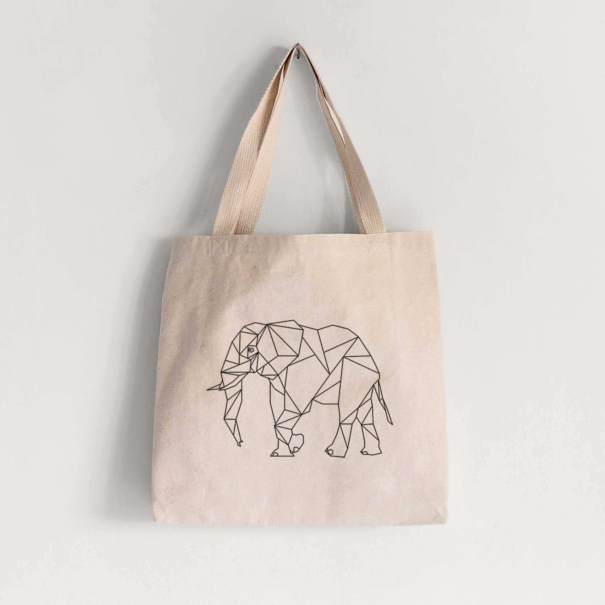 Geometric Elephant - Tote Bag