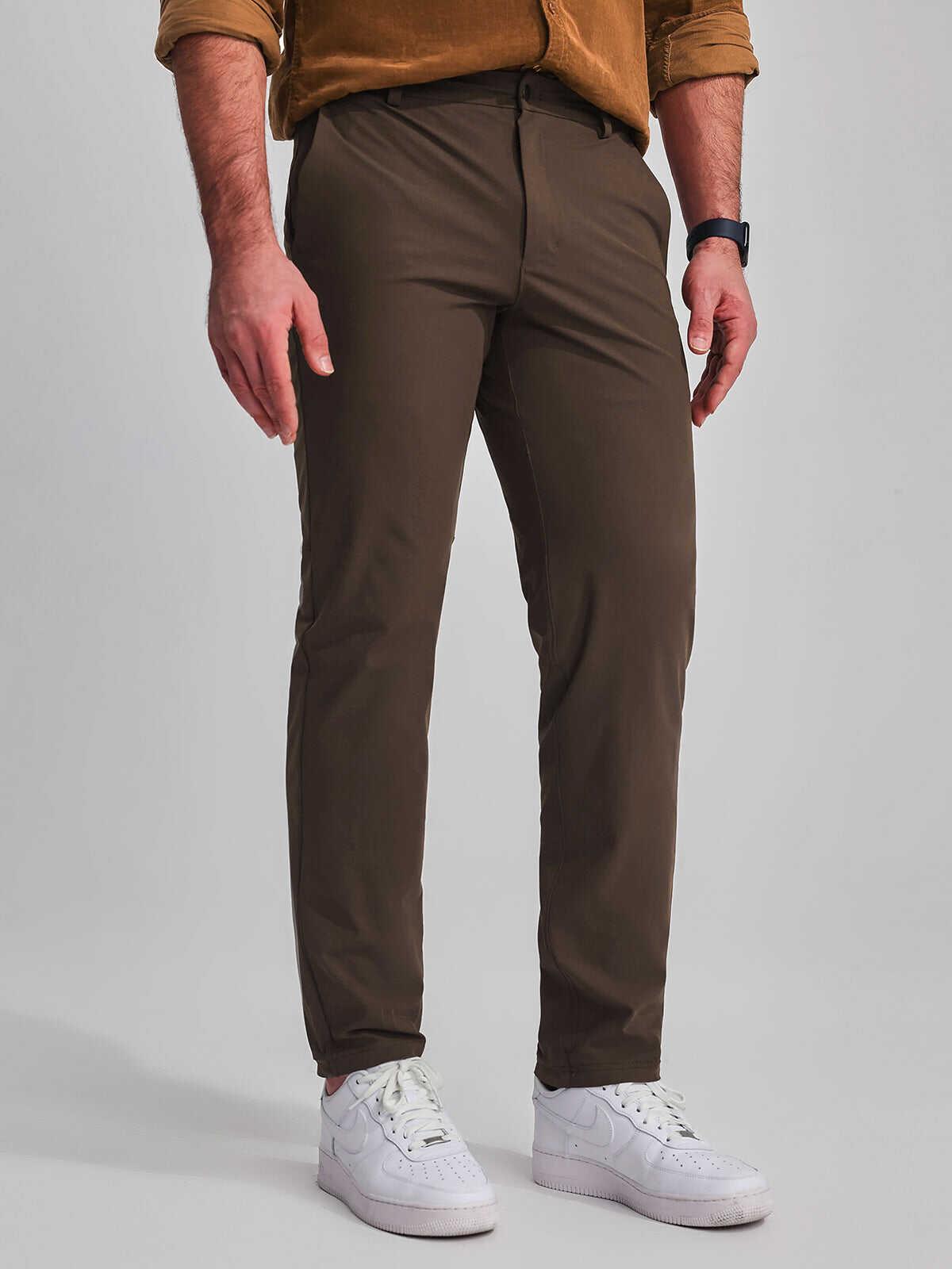 M's Commission Everyday Performance Chino Pants Olive Brown