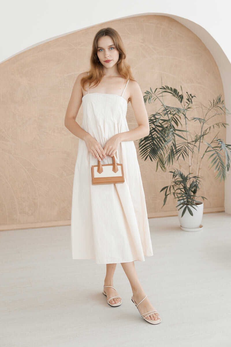Jamie Cloud Sandals in Cream