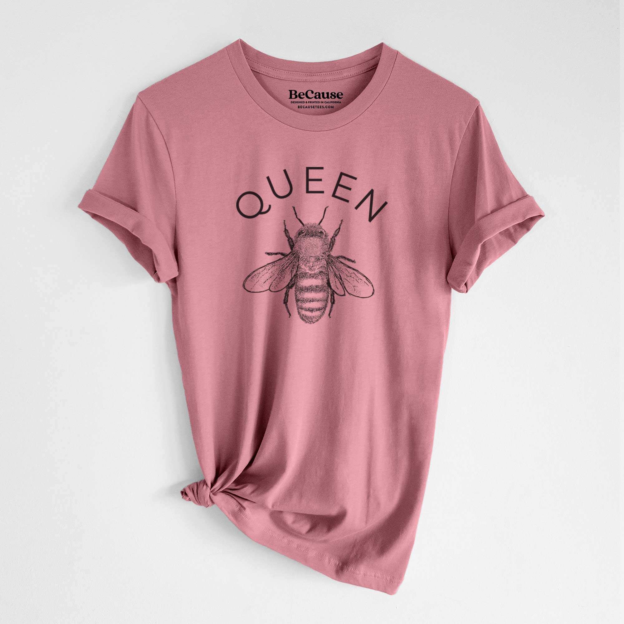 Queen Bee - Lightweight 100% Cotton Unisex Crewneck
