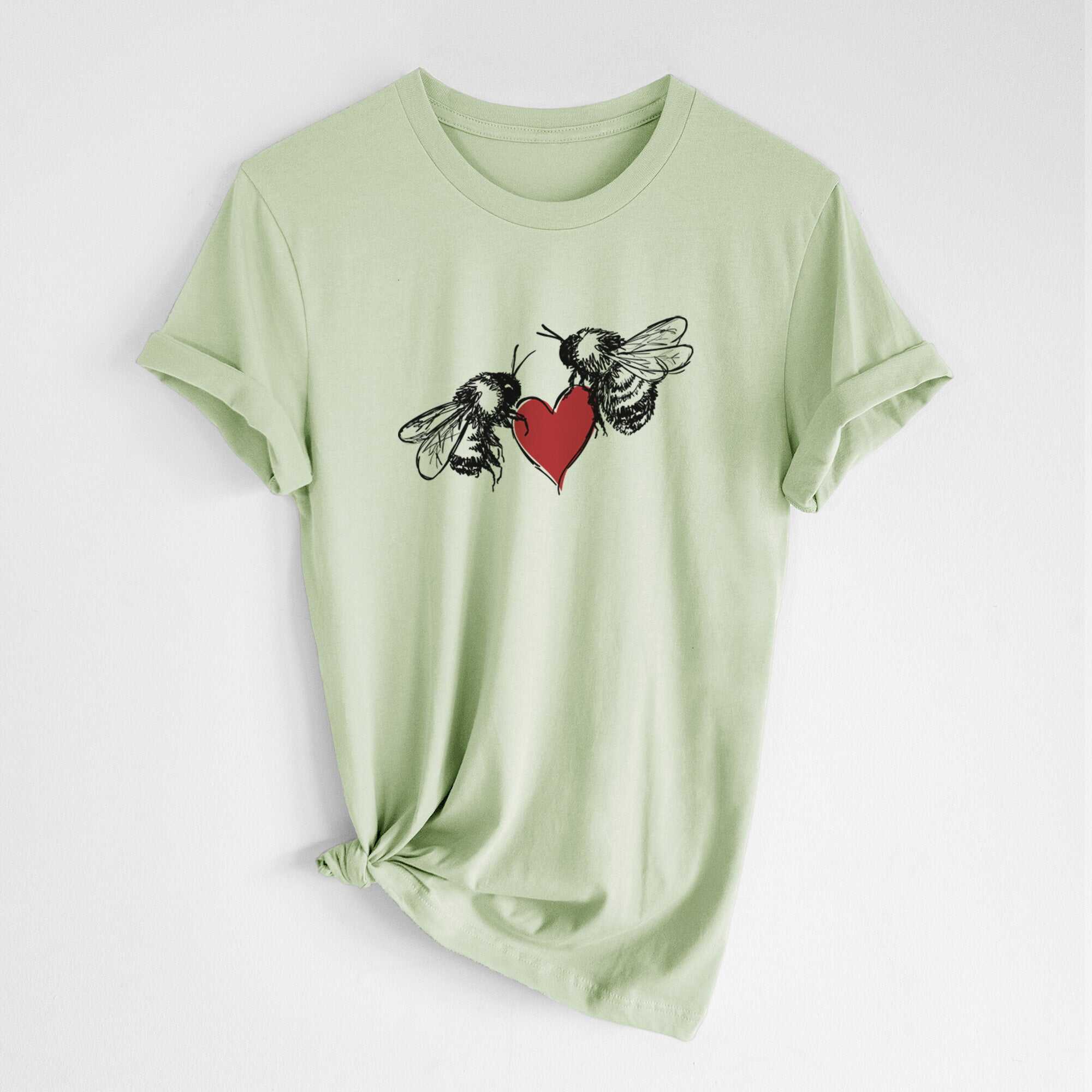 Love Bees - Lightweight 100% Cotton Unisex Crewneck