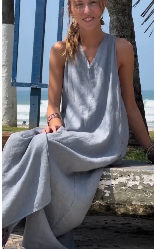 SUMMER Comfortable casual cotton and linen jumpsuit （BUY 2 GET FREE SHIPPING)