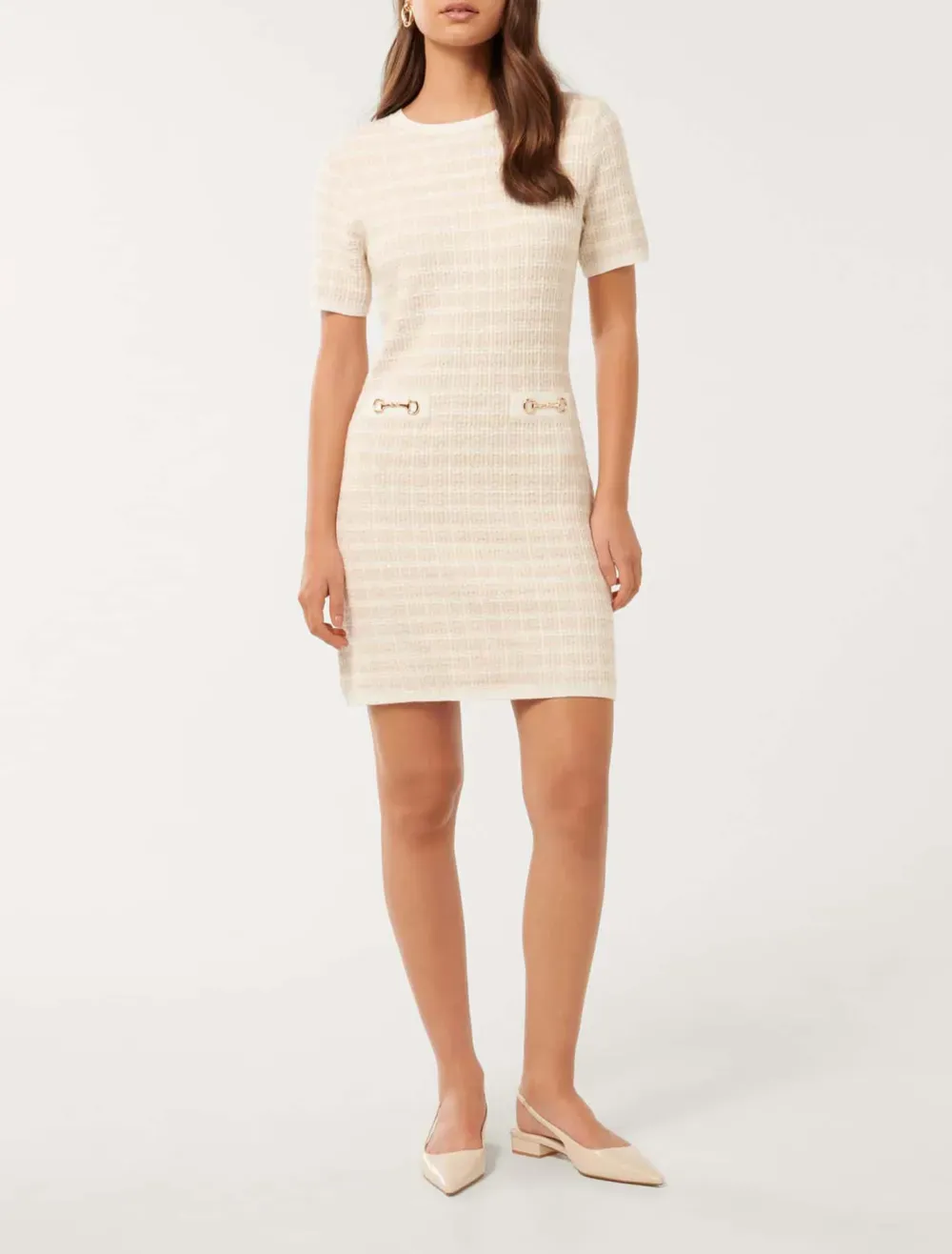 Check Mini Dress