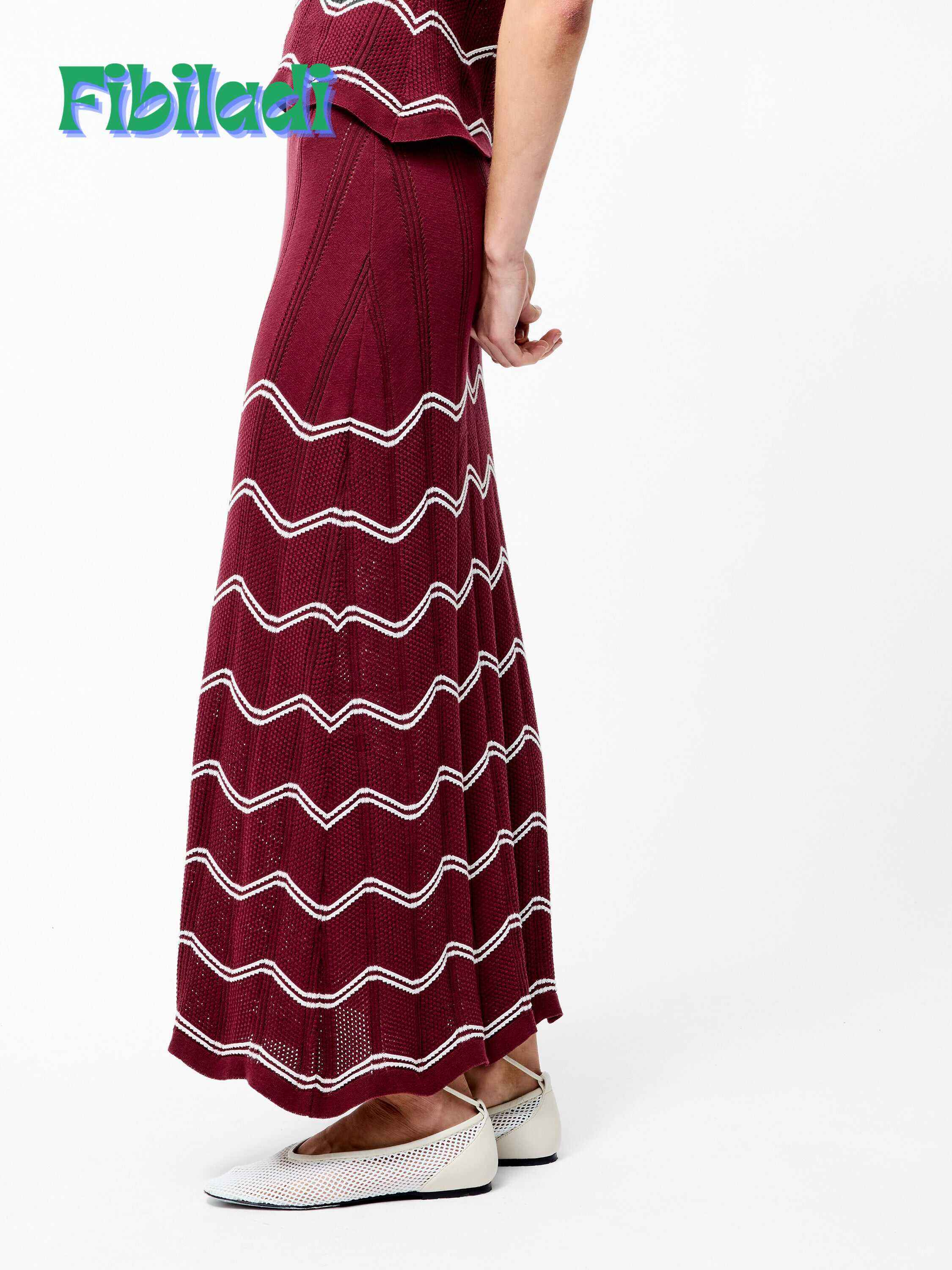 Trudy Crochet Maxi Skirt