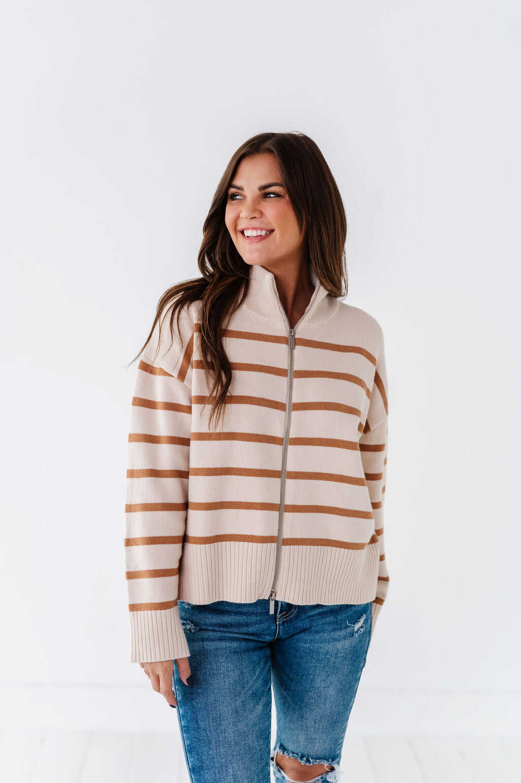 Sedona Zip Up Sweater - Size Small, Large, & XL Left