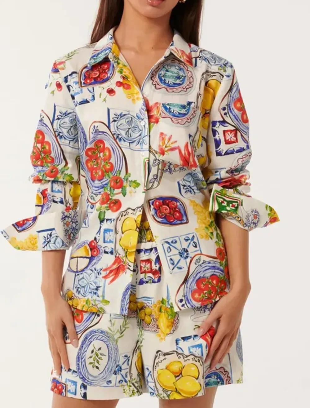 Oversized Linen Shirt