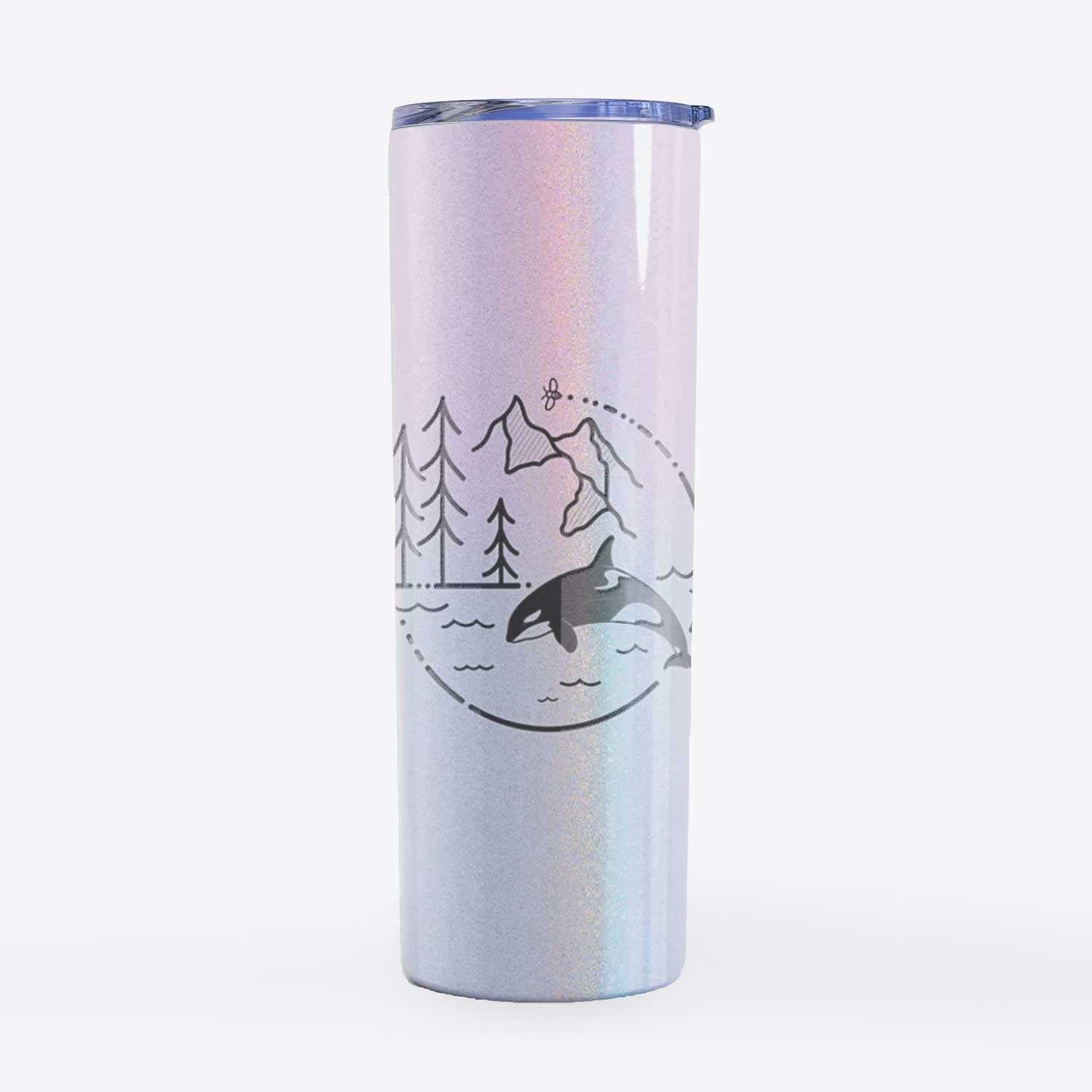It's All Connected - Orca - 20oz Skinny Tumbler