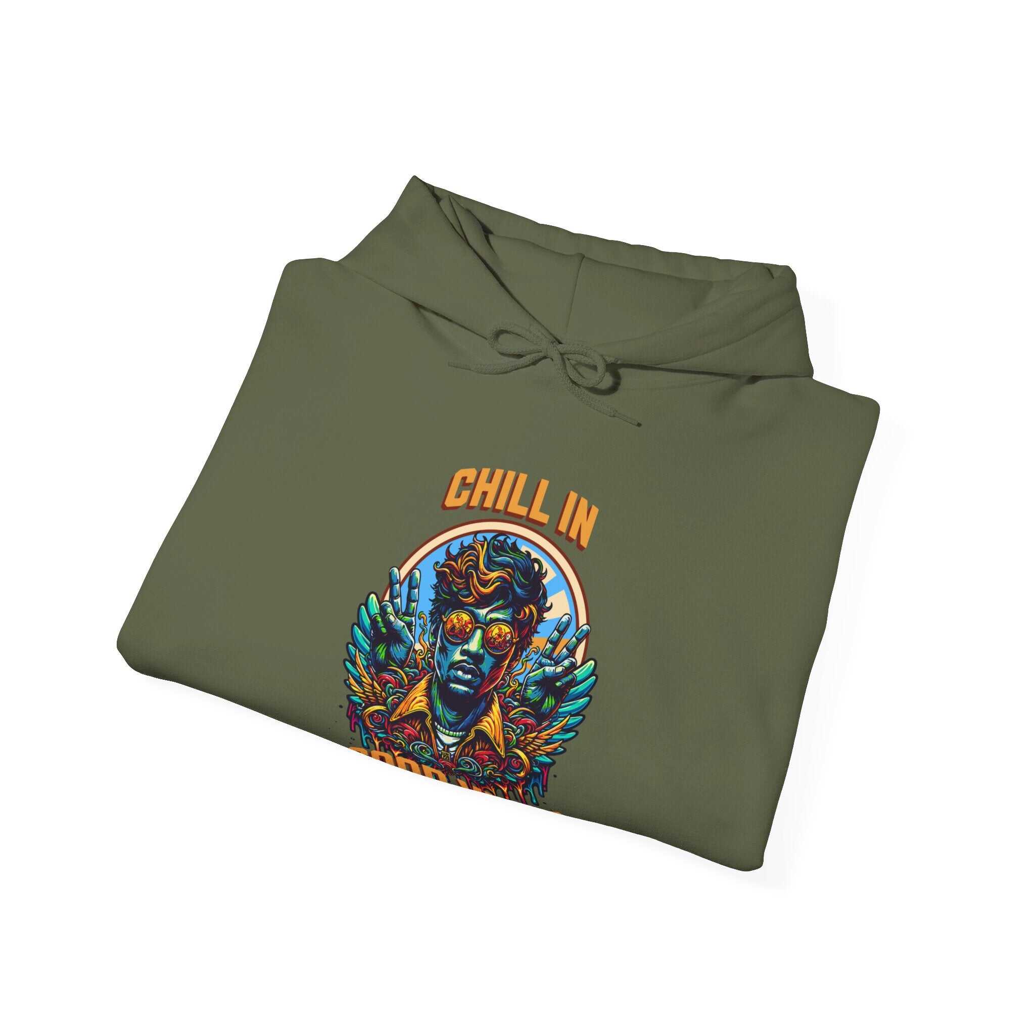 ZCKBDChill in good Vibes. Unisex Heavy Blend™ Hooded Sweatshirt