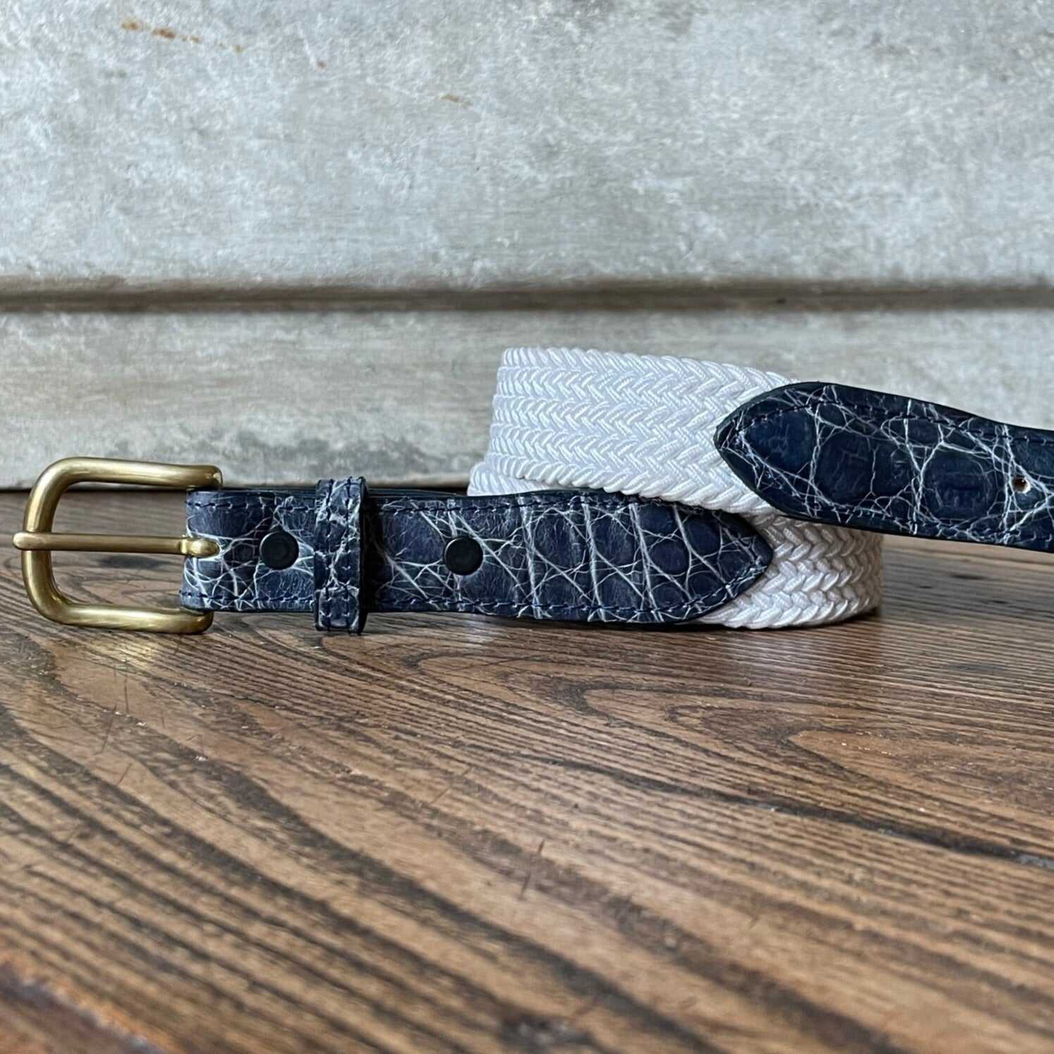 The Stretch Belt, White