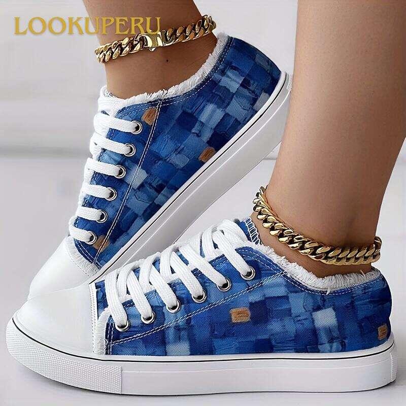 Women's Comfortable Orthopedic Denim Sneakers