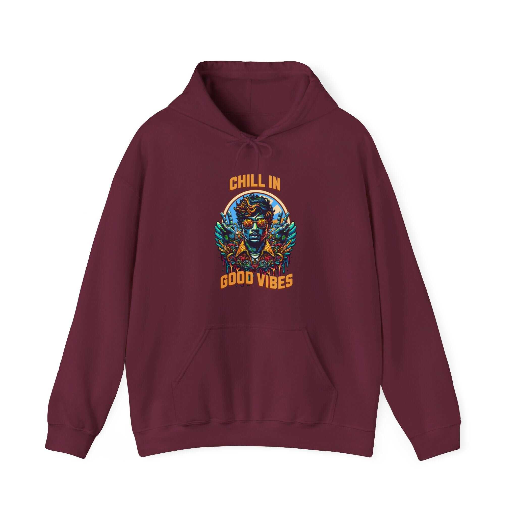 ZCKBDChill in good Vibes. Unisex Heavy Blend™ Hooded Sweatshirt