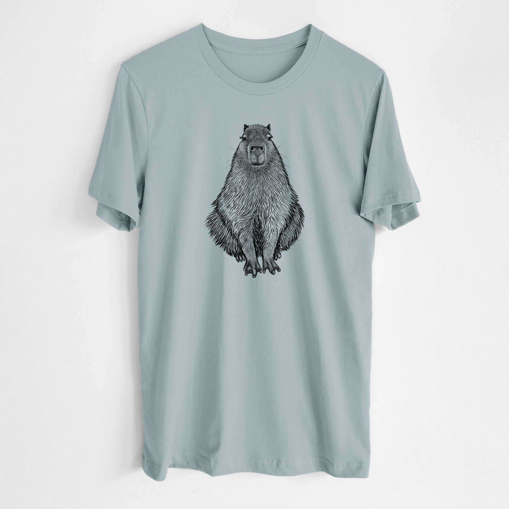 Capybara - Hydrochoerus hydrochaeris - Lightweight 100% Cotton Unisex Crewneck