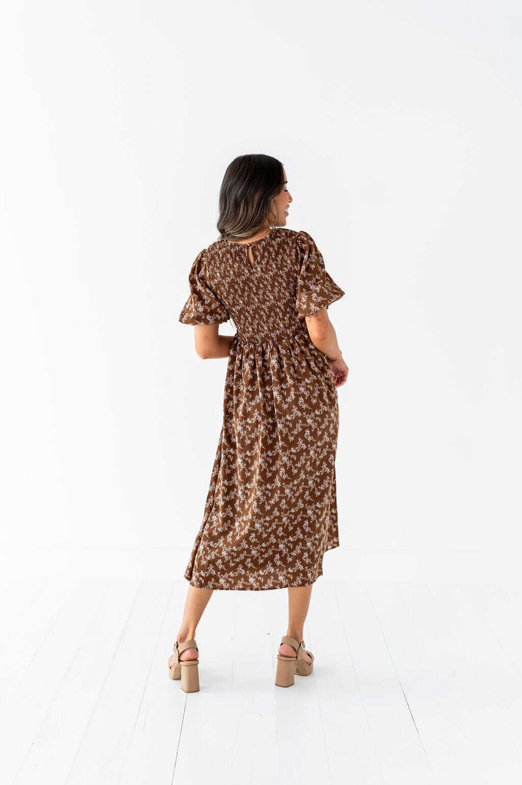 Mallory Smocked Dress - Size Small, 2X, & 3X Left