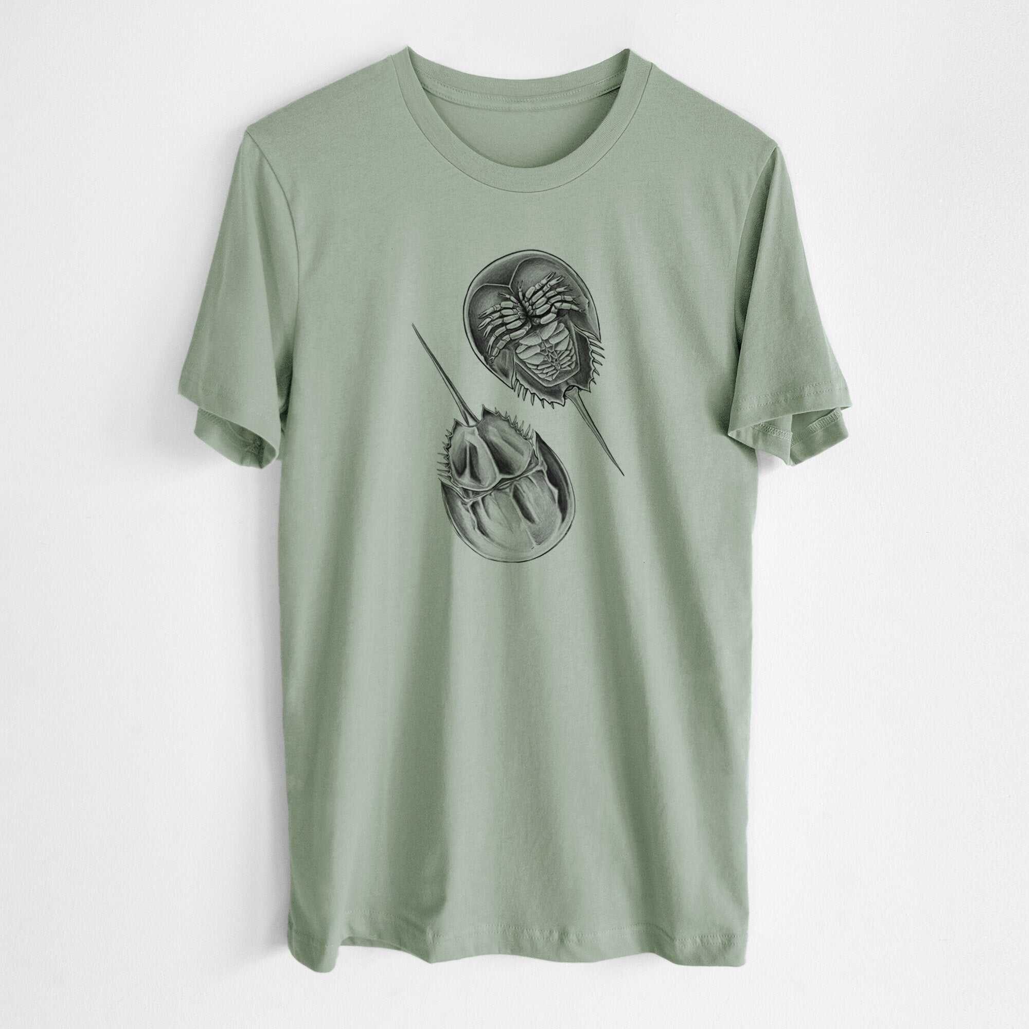 Atlantic Horseshoe Crab - Limulidae polyphemus - Lightweight 100% Cotton Unisex Crewneck