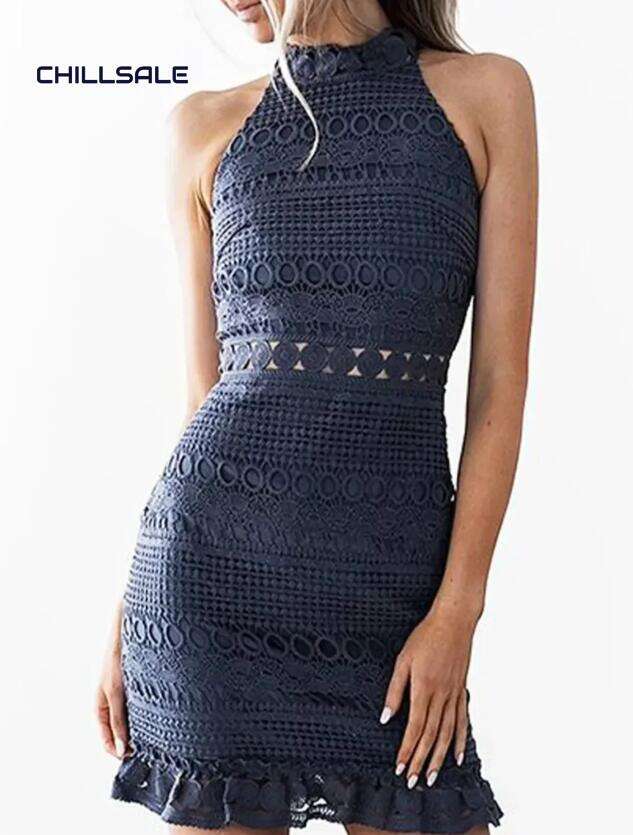 Rivers Dress (Steel Blue)