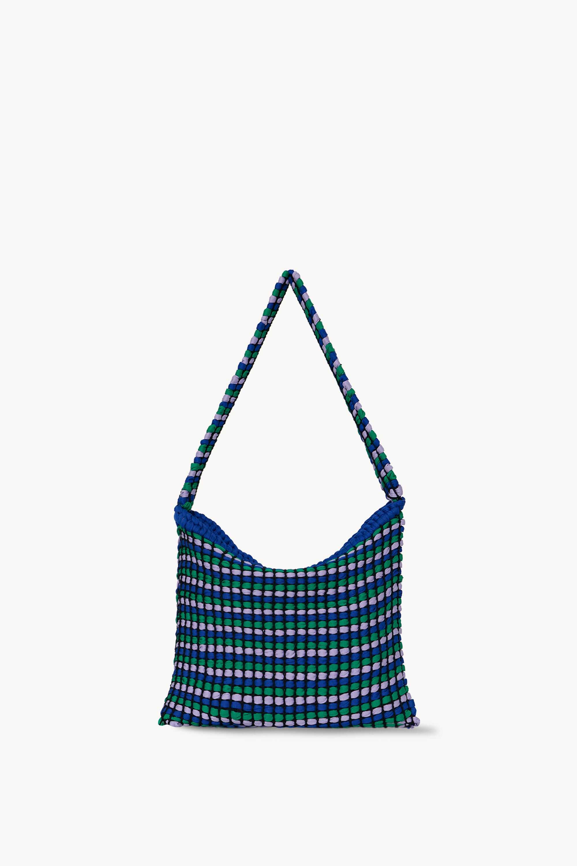 Haley Woven Hobo Bag in Viscose