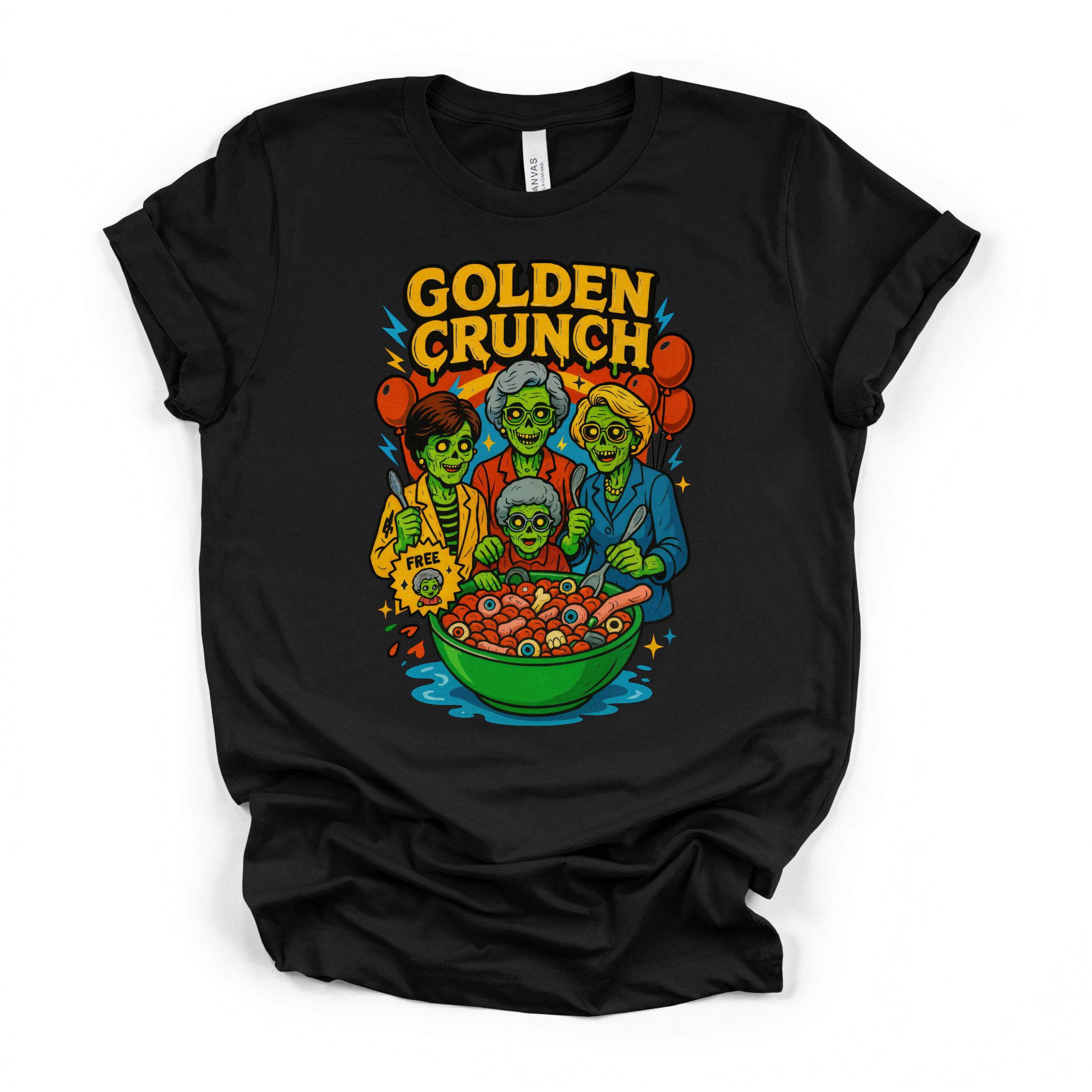 Golden Crunch Halloween T Shirt