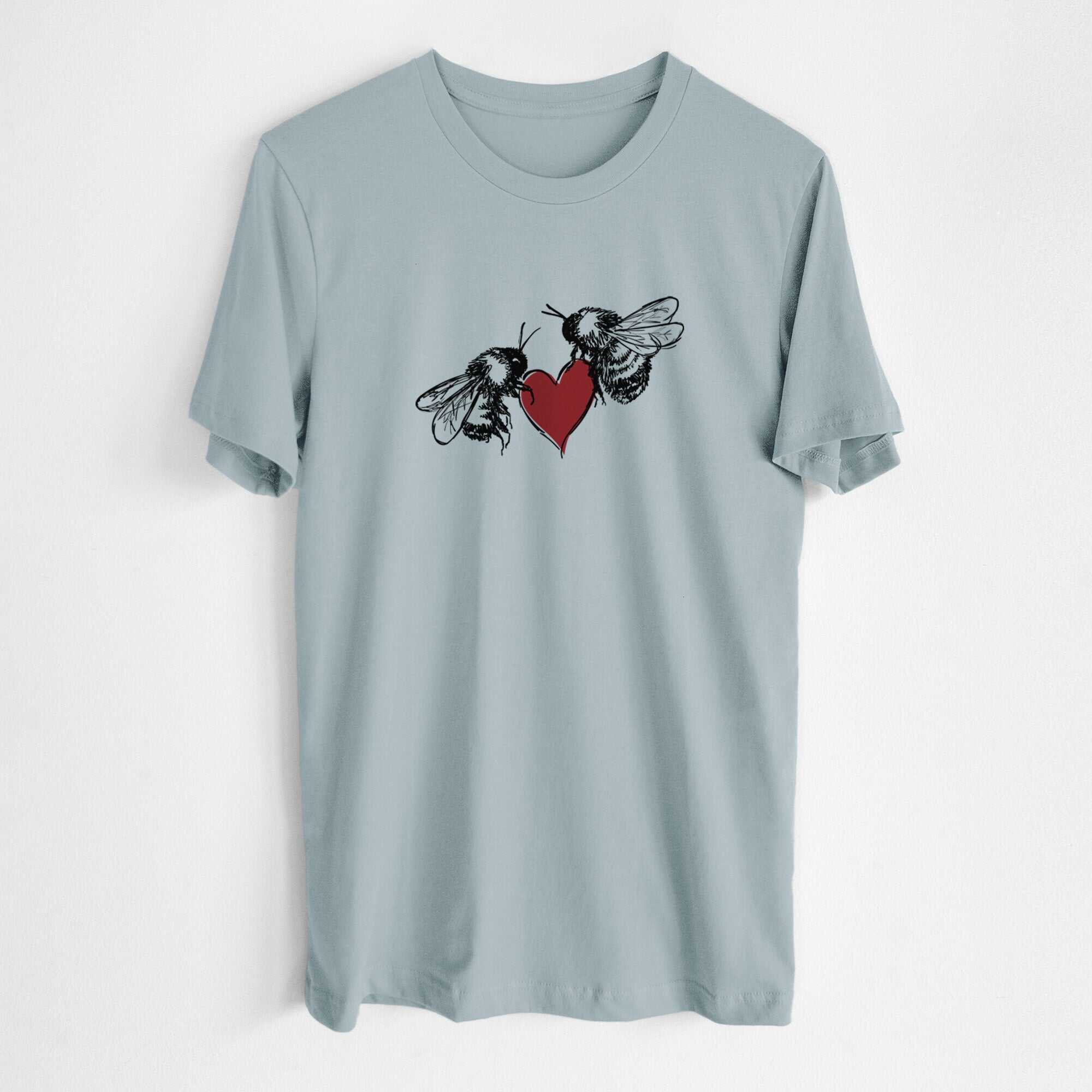 Love Bees - Lightweight 100% Cotton Unisex Crewneck