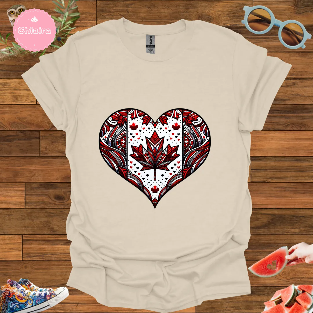 ChiairaJCanada Heart T-Shirt