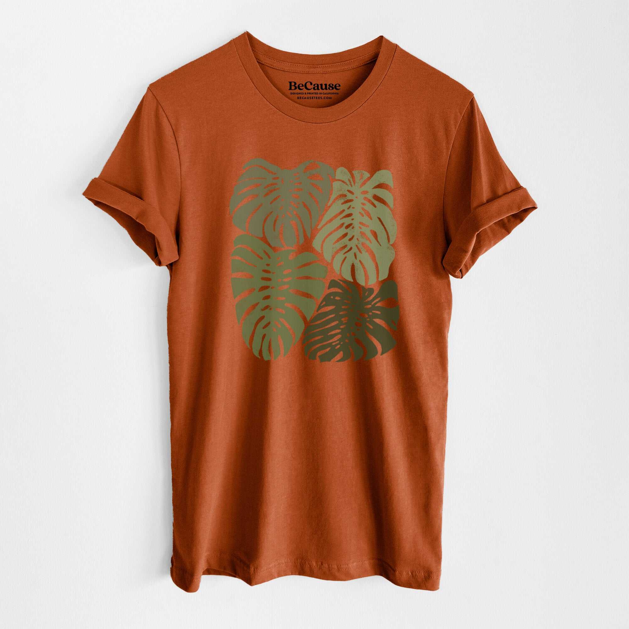 Monstera Vibes - Lightweight 100% Cotton Unisex Crewneck
