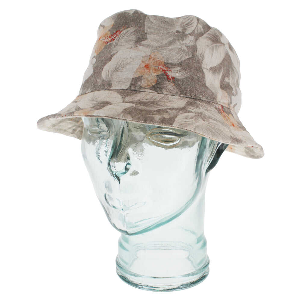 100% Linen  Bucket  Hat