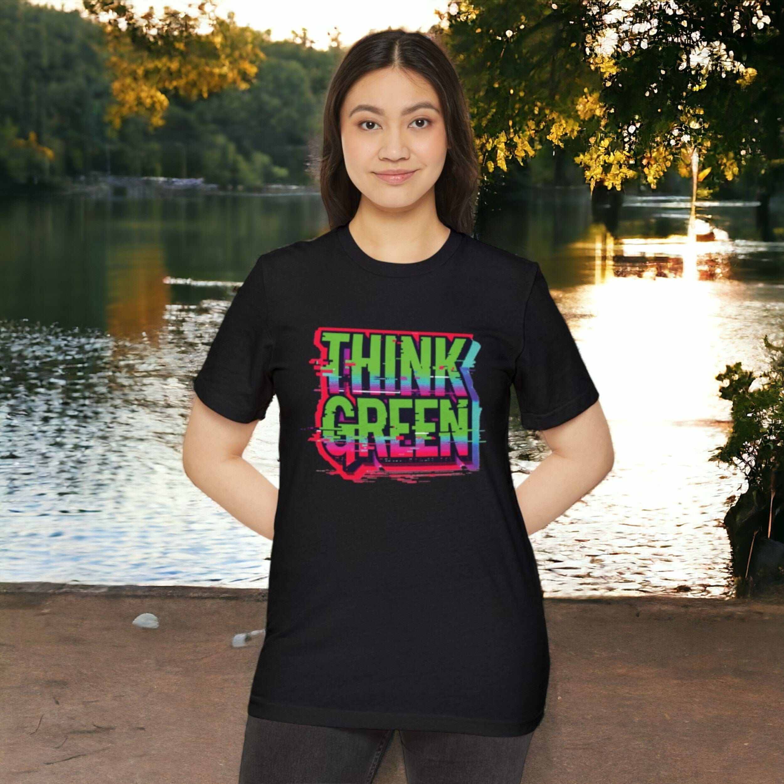 Think Green, Recycled Organic T-Shirt