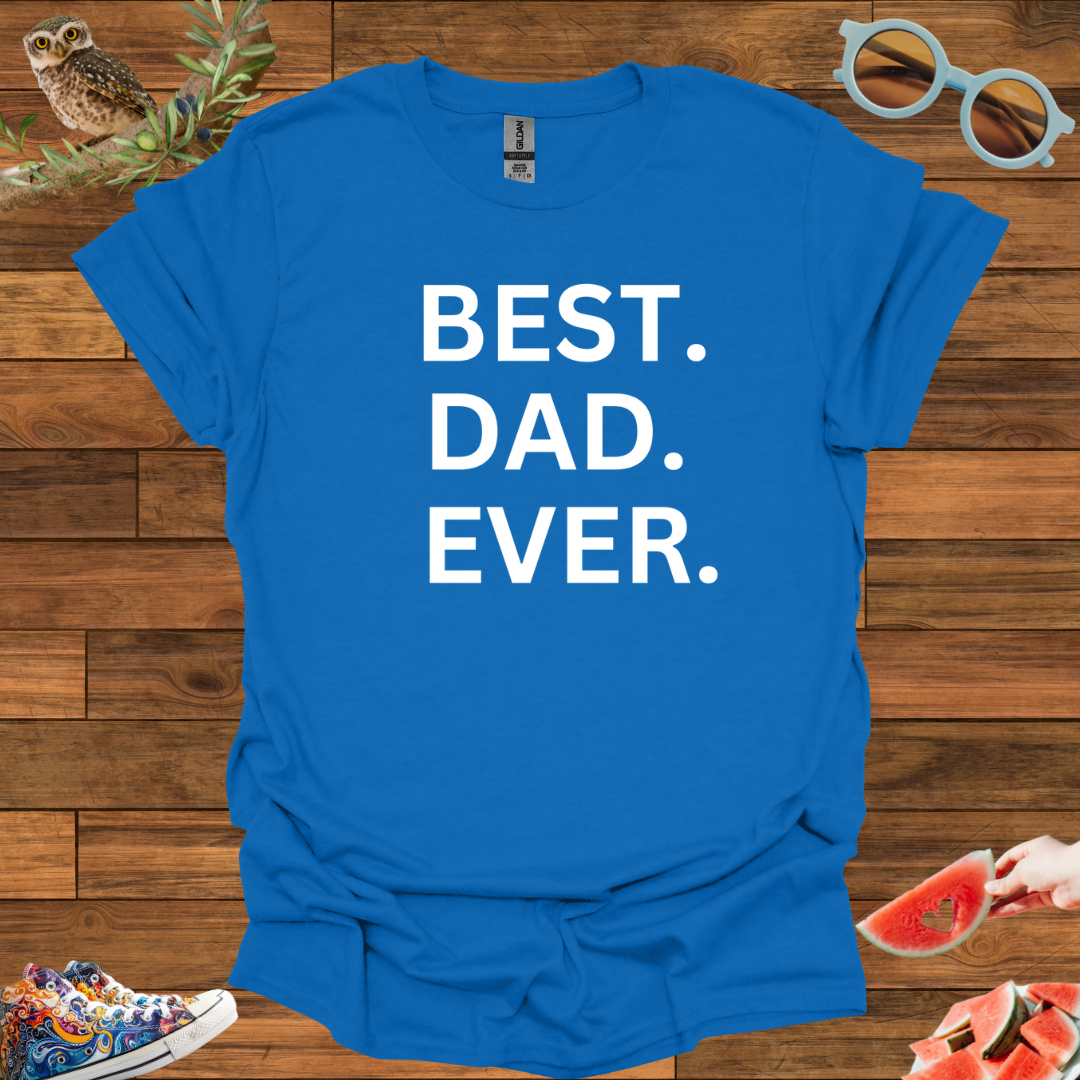 ZCKBDBEST DAD EVER T-Shirt