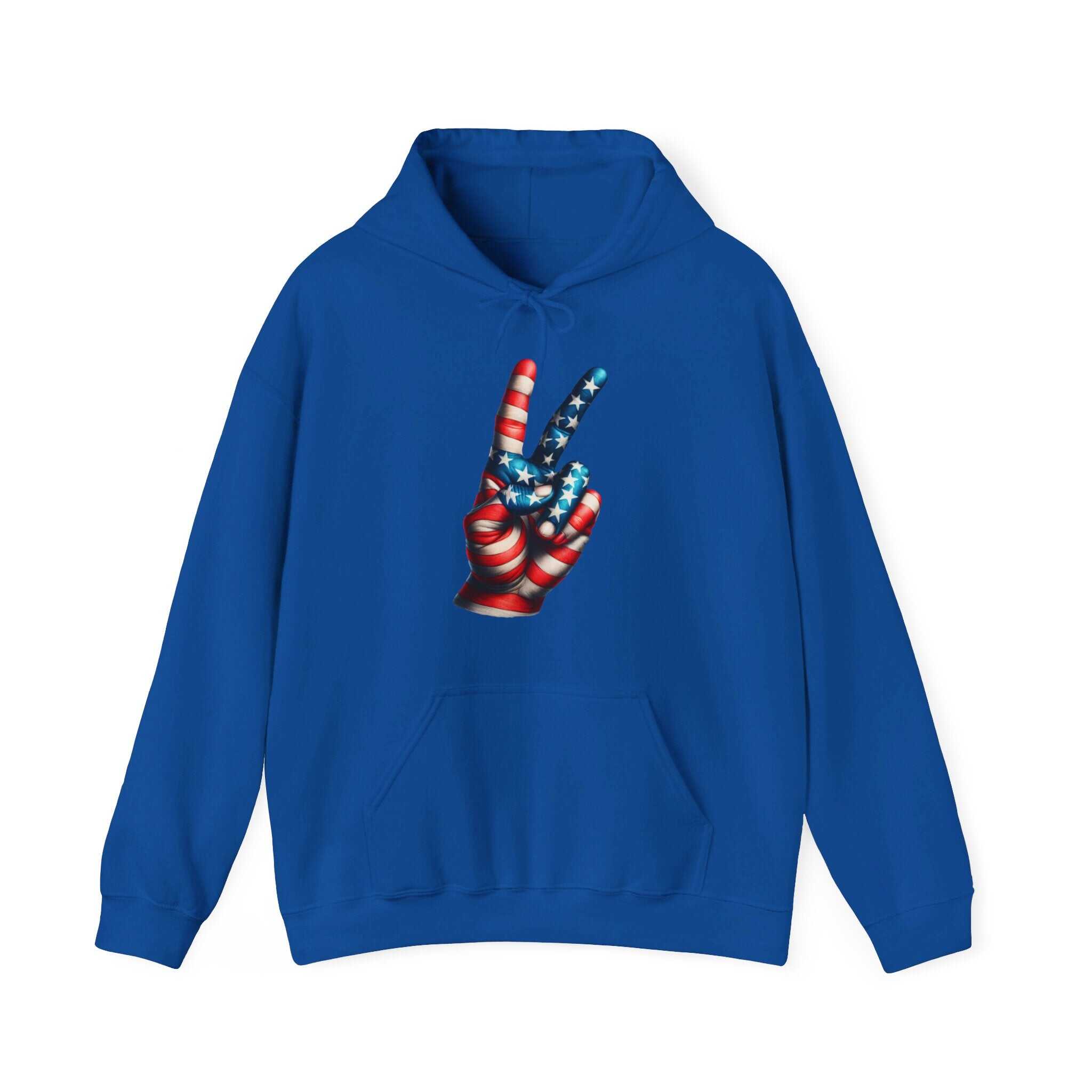 ZCKBDAmerica Peace. Unisex Heavy Blend™ Hooded Sweatshirt