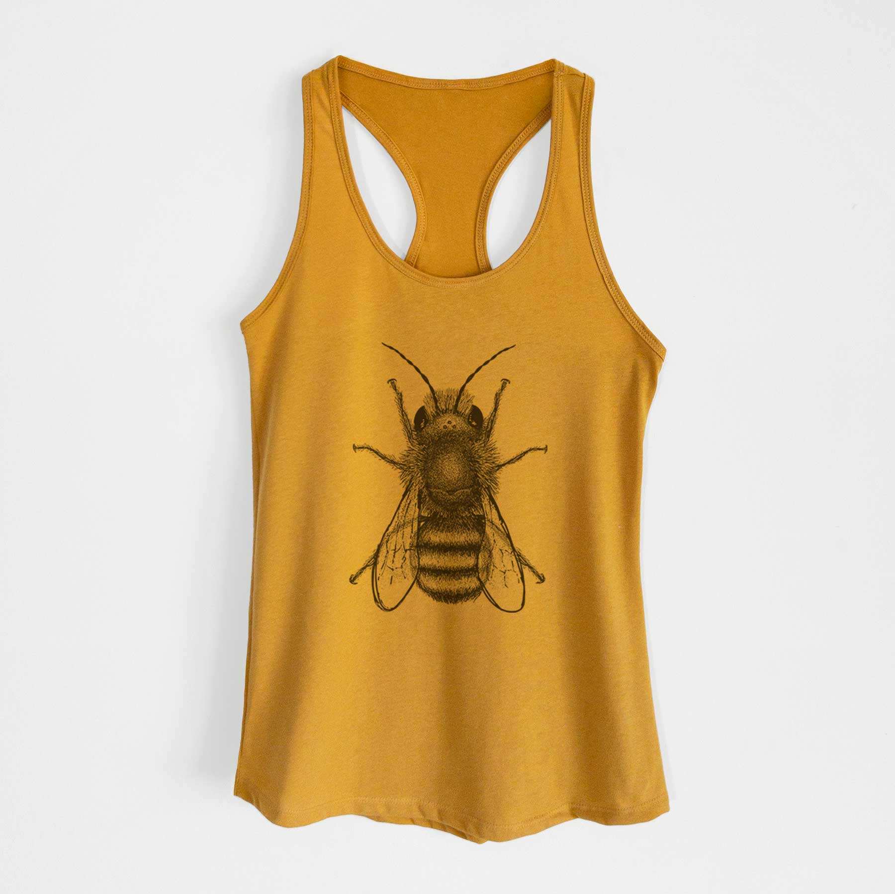 Osmia Bicornis - Red Mason Bee - Women's Racerback Tanktop
