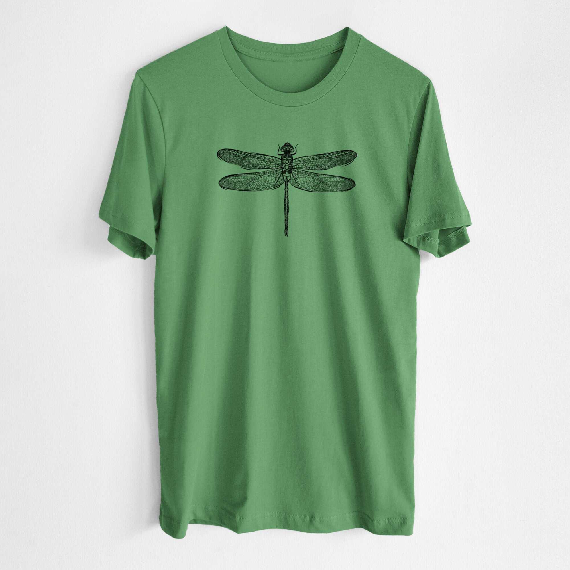 Anax Junius - Green Darner Dragonfly - Lightweight 100% Cotton Unisex Crewneck