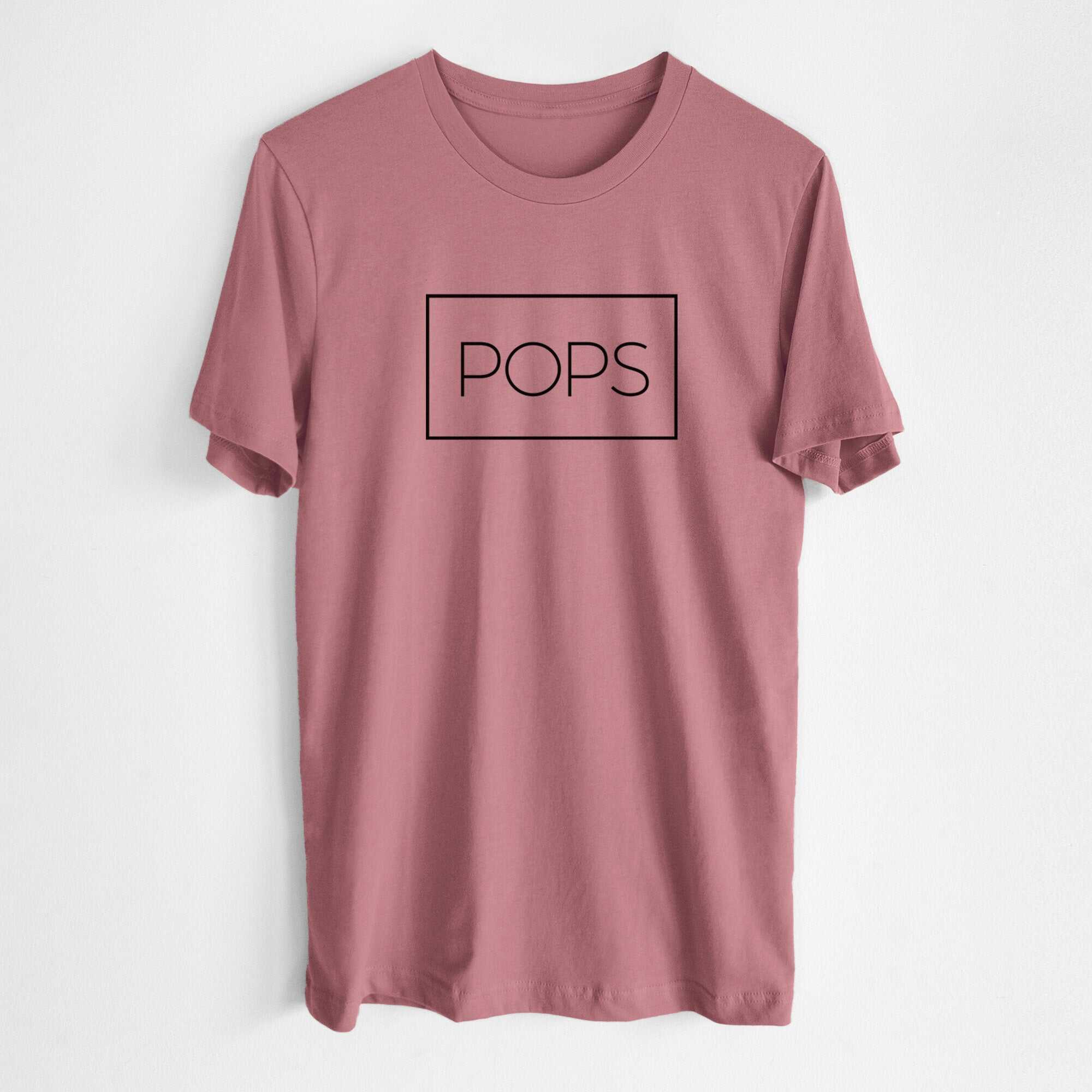 Pops Boxed 1 line - Lightweight 100% Cotton Unisex Crewneck