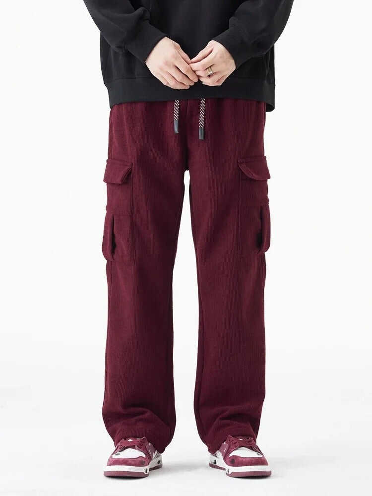FLEECE LINED CARGO PANTS