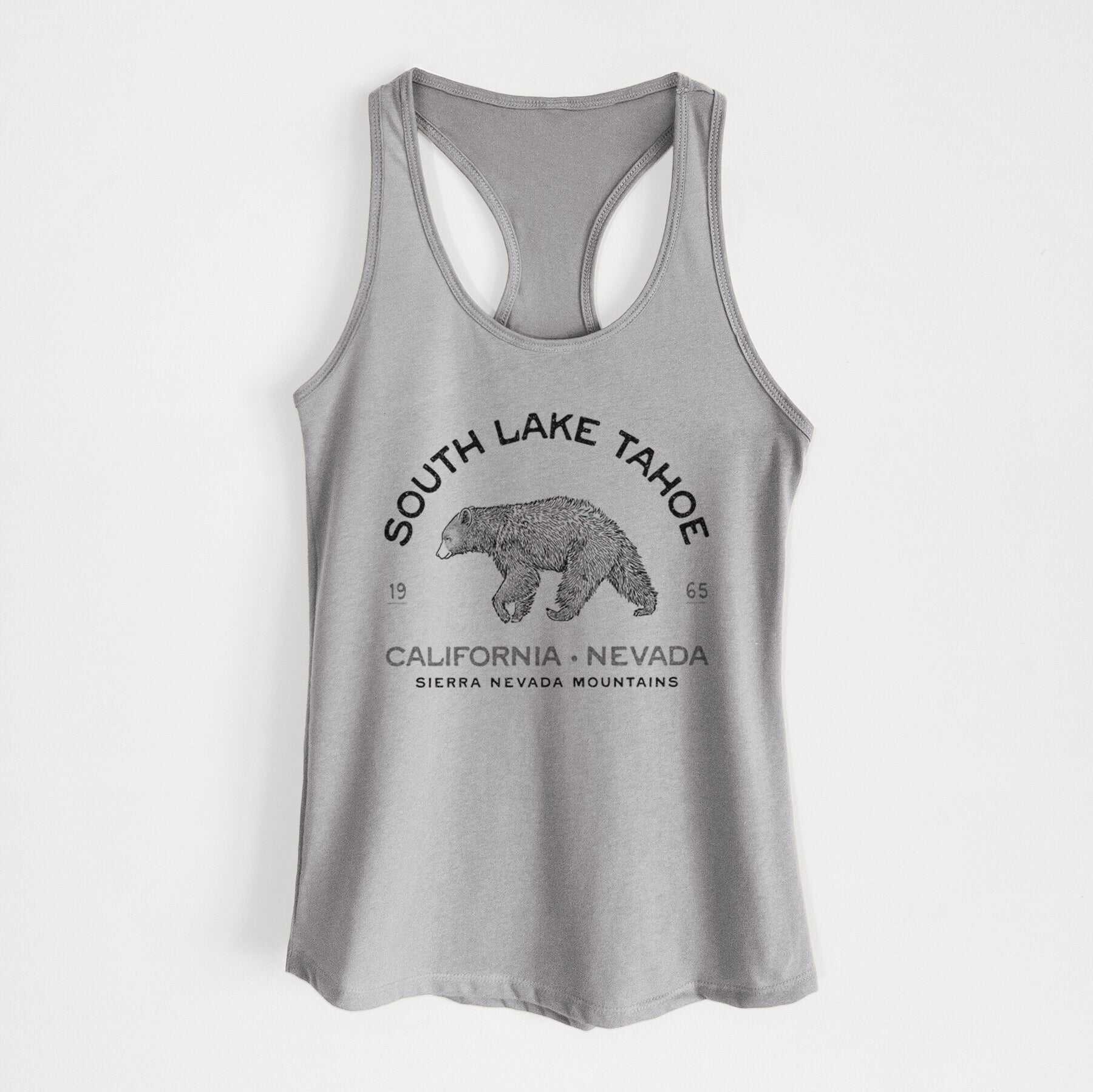 South Lake Tahoe Black Bear - Women's Racerback Tanktop
