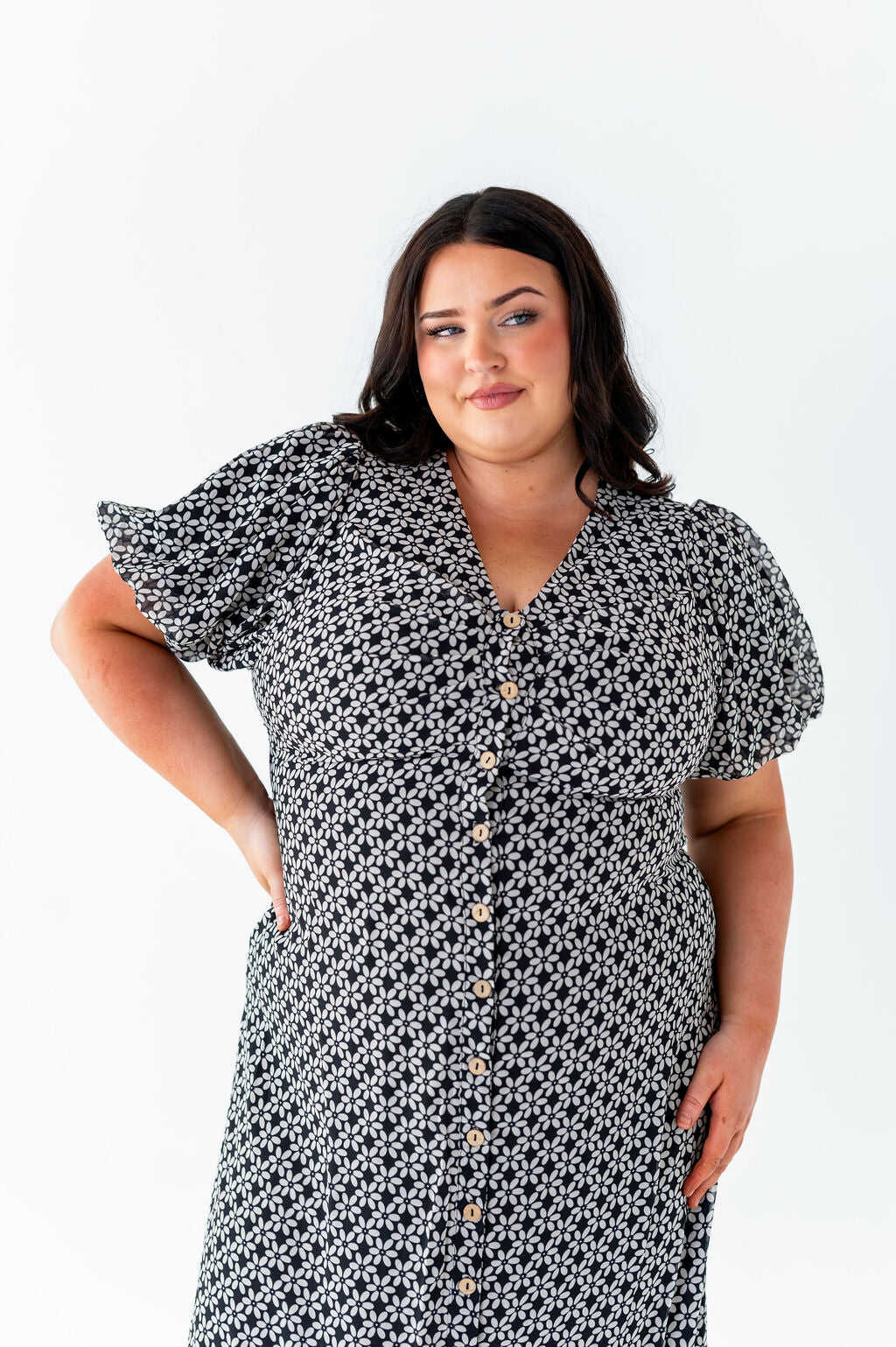 Wanda Vintage Dress - Size XL & 4XL Left