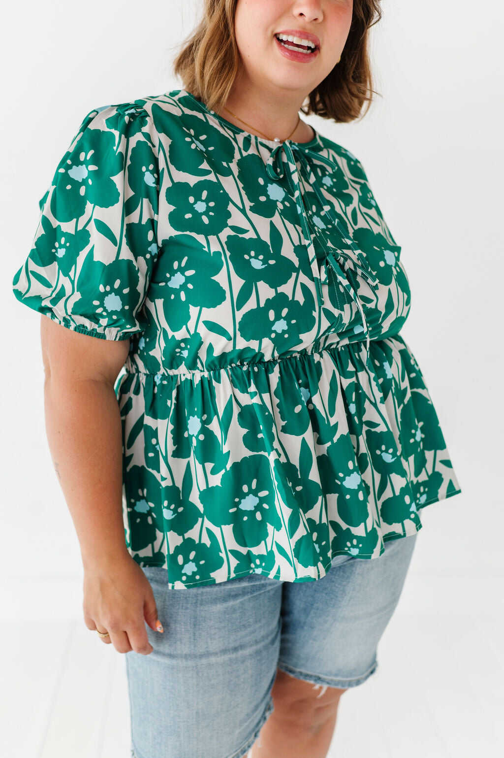 Evana Tie Blouse