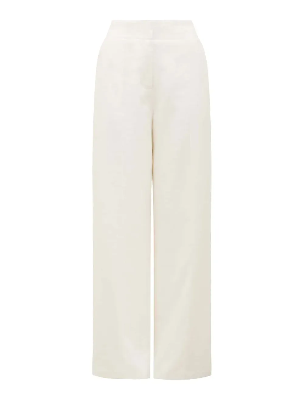 Linen Wide-Leg Pants