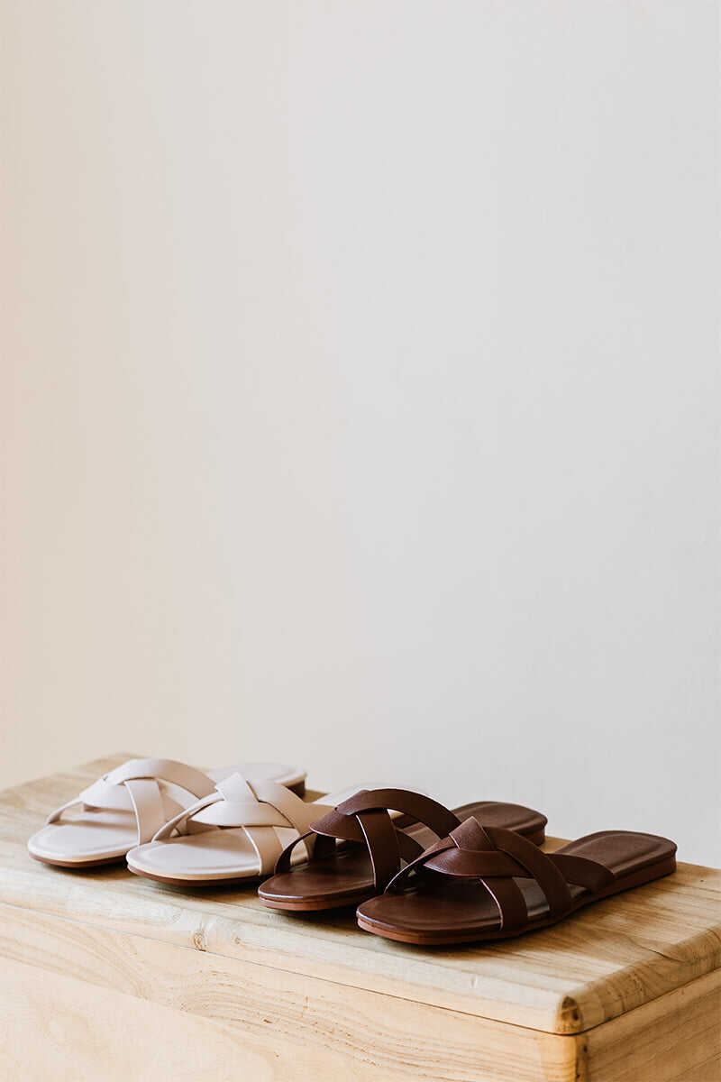 Hickory Colour Block Slippers