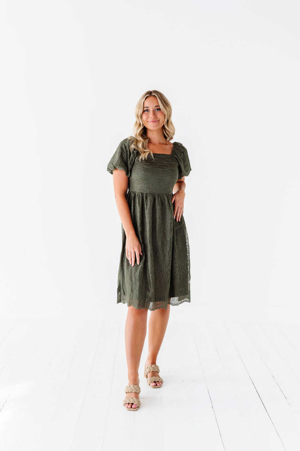 Blythe Embroidered Dress - Size 1XL, 2XL, & 3XL Left