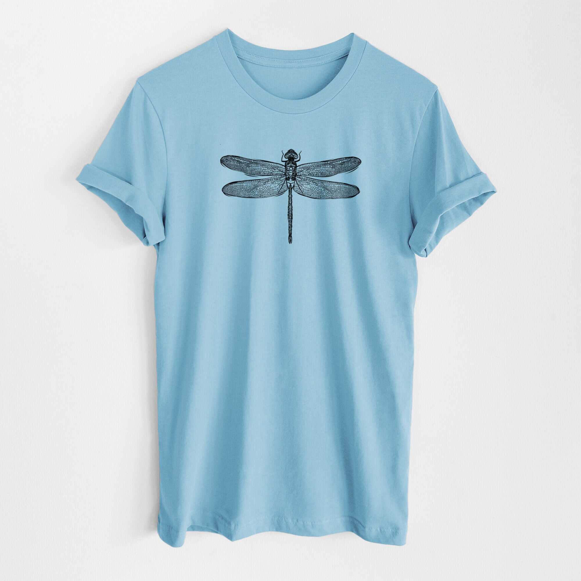 Anax Junius - Green Darner Dragonfly - Lightweight 100% Cotton Unisex Crewneck