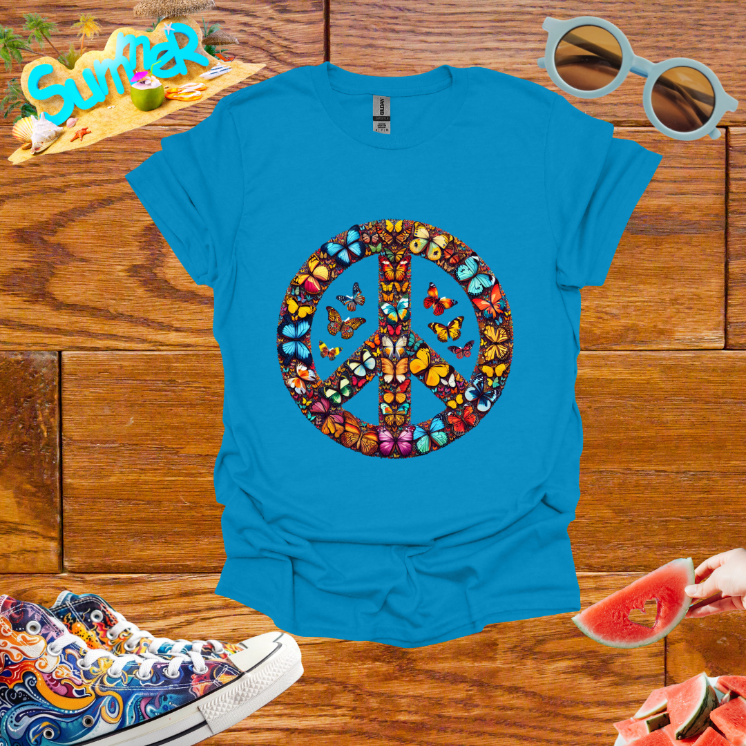 ZCKBDButterfly Peace T-Shirt