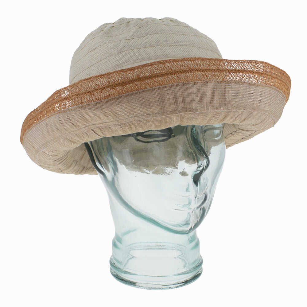 Rolled Brim Sun Hat