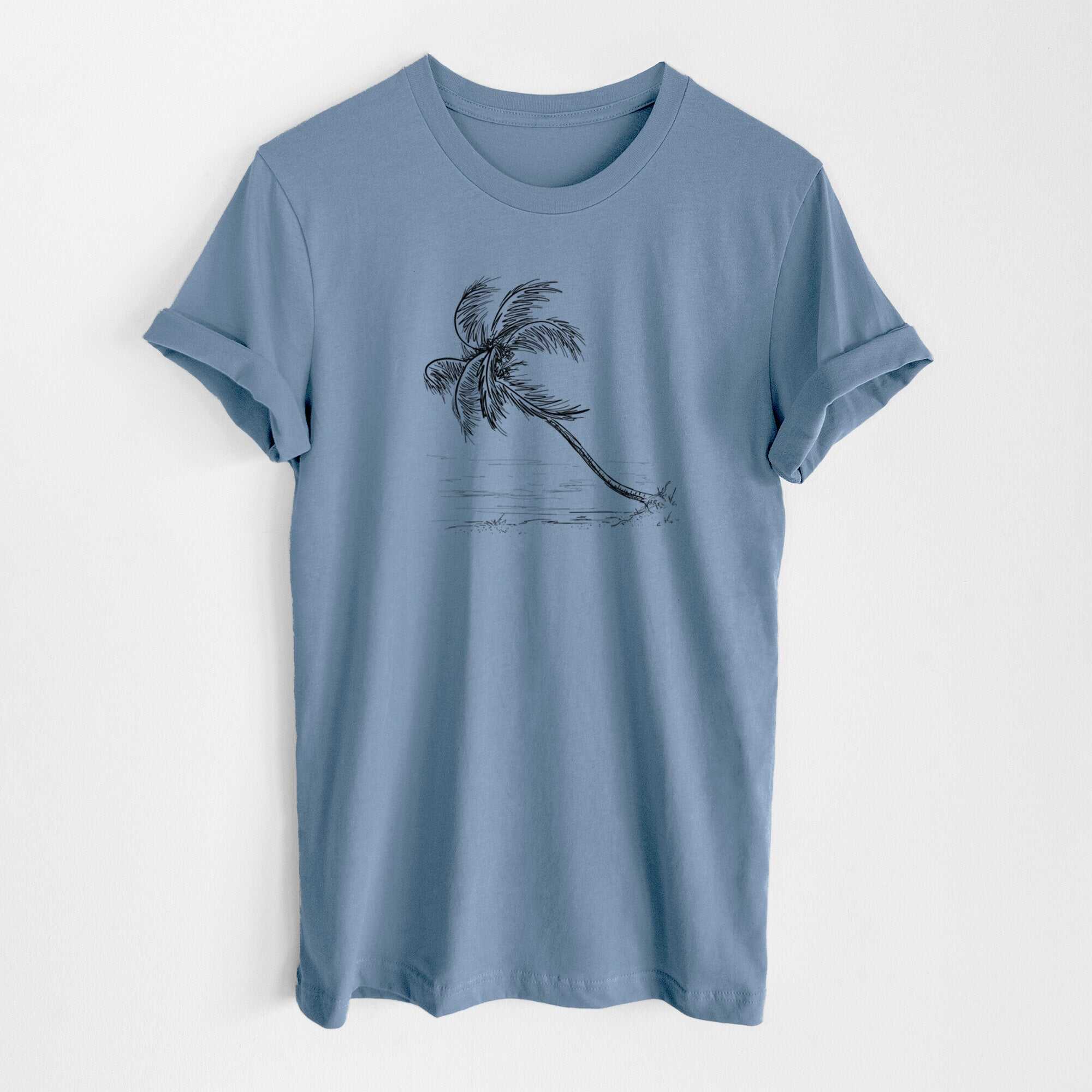 Coconut Palm - Cocos nucifera - Lightweight 100% Cotton Unisex Crewneck