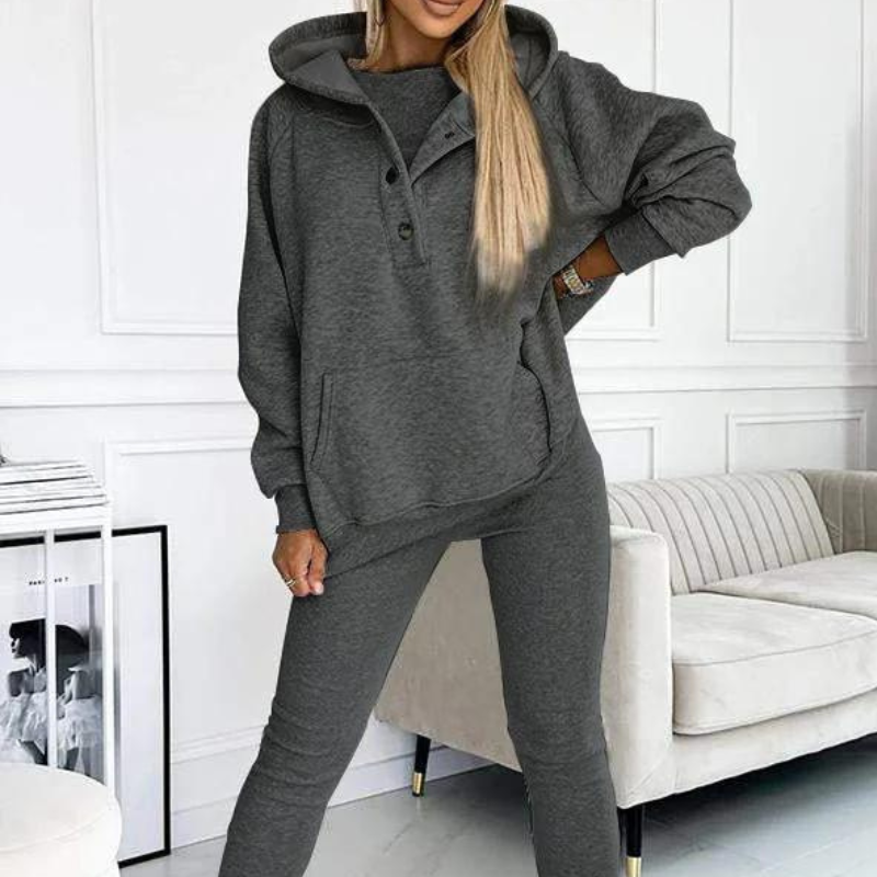 Casual Comfort Sweatshirt Suit