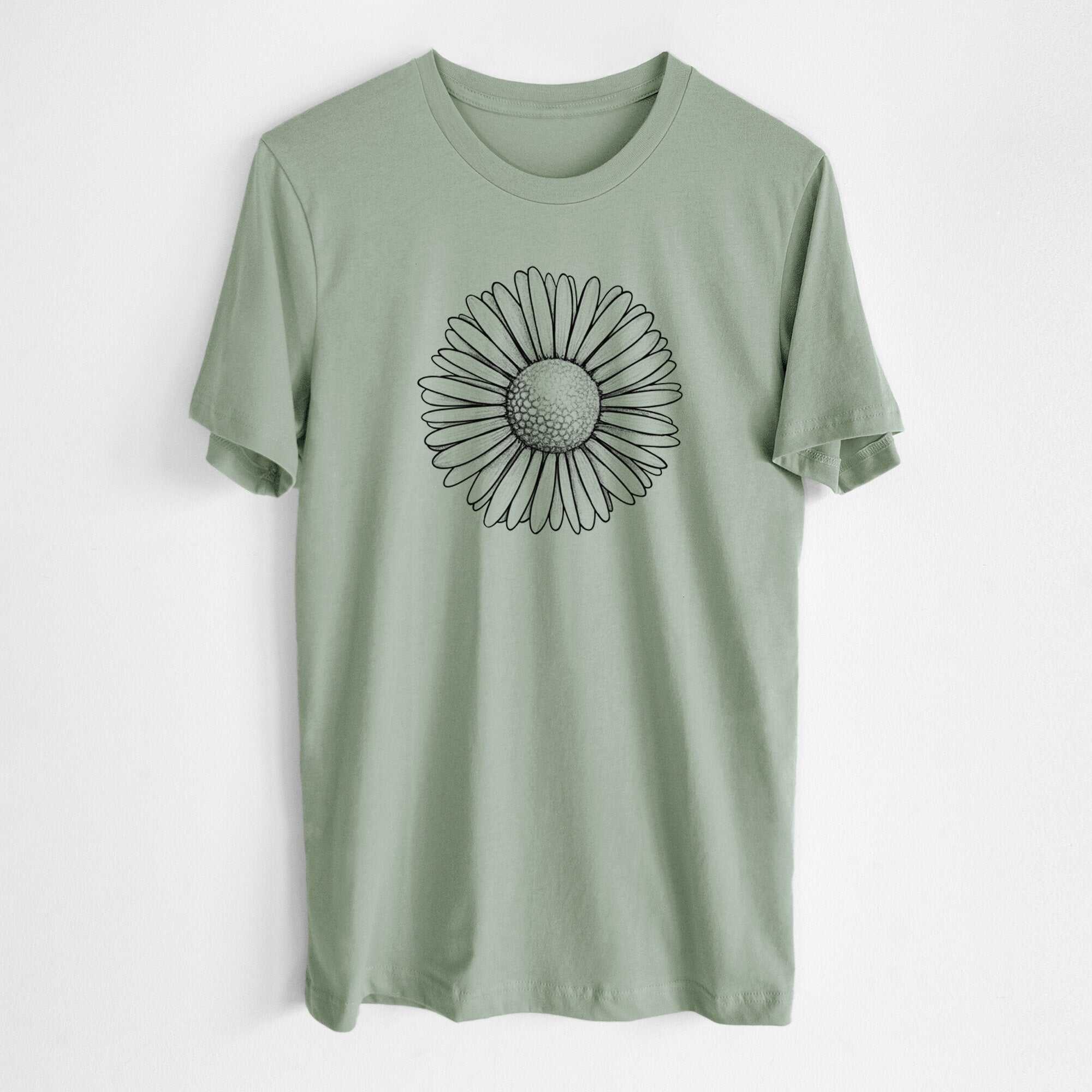 Bellis perennis - The Common Daisy - Lightweight 100% Cotton Unisex Crewneck