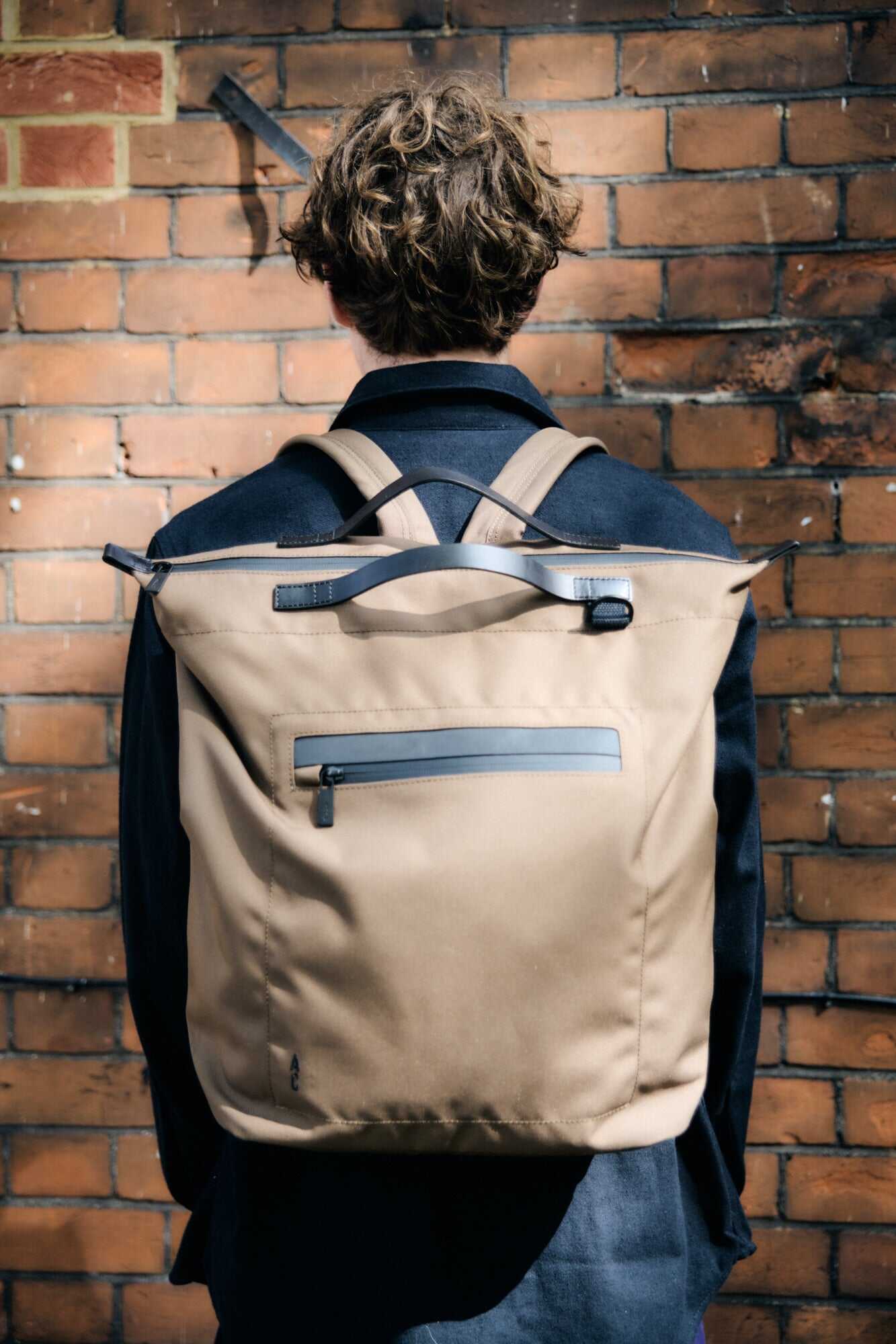 Hoy Travel Cycle Recycled Backpack in Silt
