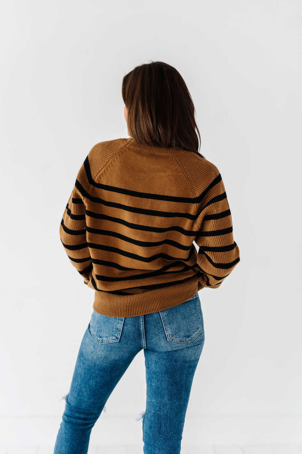 Freddie Striped Sweater - Size Small & Large Left