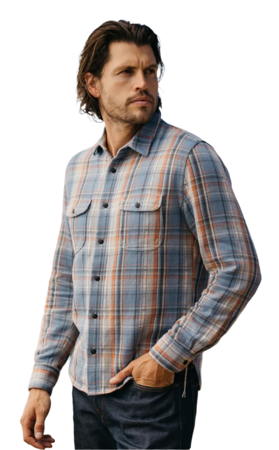 Kato Vintage Plaid 'The Brace' Shirt